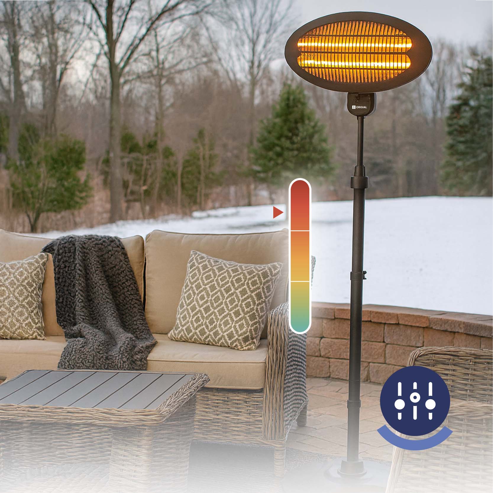 Tres niveles de calor