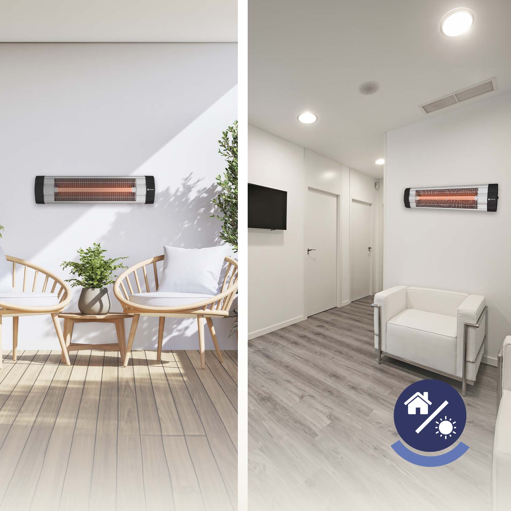 Instalación interior/exterior