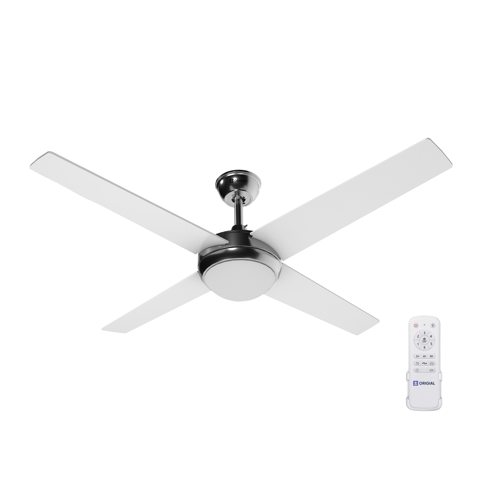 Ventilador techo inox