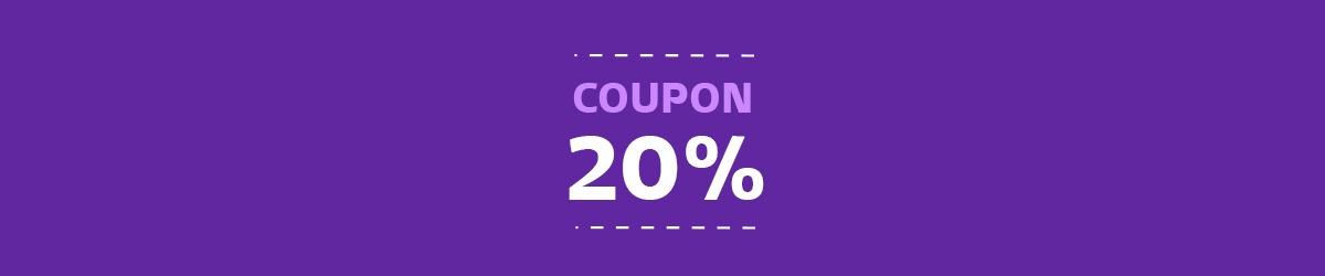 كوبون خصم 20  %