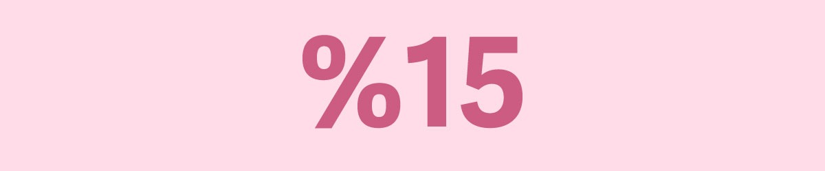 كوبون خصم 15  %