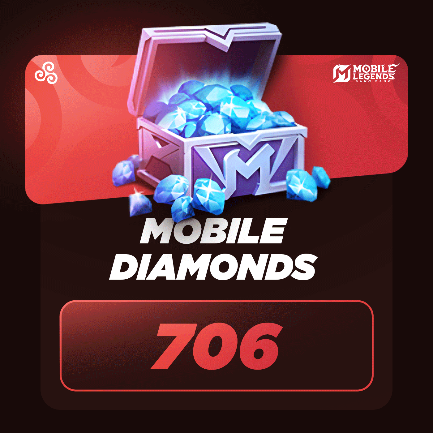 منتج مجاني (شحن موبايل ليجند 709 جوهرة | Mobile Legends)