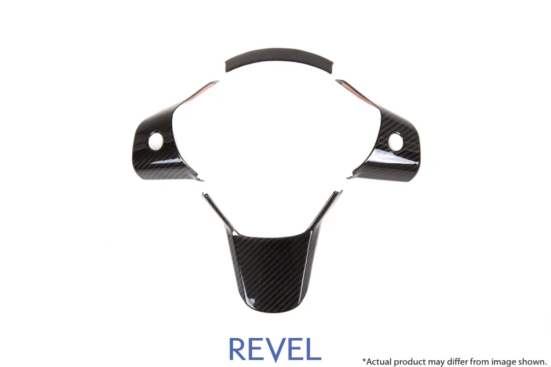 Revel GT Dry Carbon Steering Wheel Insert Covers für Tesla Model 3