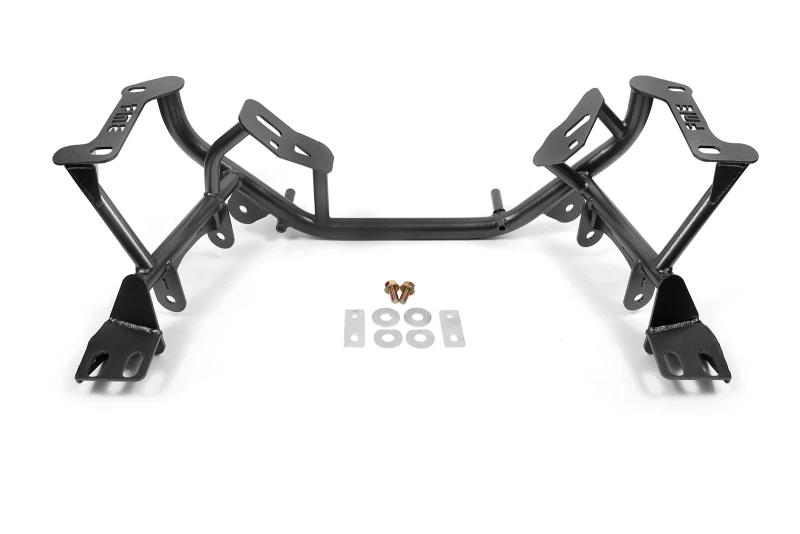 BMR 96-04 New Edge Mustang K-Member Standard Version / Coilover Version - Schwarzes Hammertone