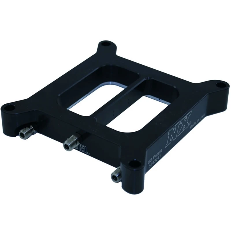 Nitrous Express 4150 4-BBL Pro-Power Nitrous-Platte nur (1. Stufe 50-300PS-2. Stufe 100-500 PS)
