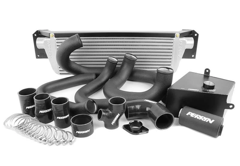 Perrin FMIC Boost Tube Box with Black Boost Tubes and Black Couplers for 15-17 WRX (Will Not Fit 2018)