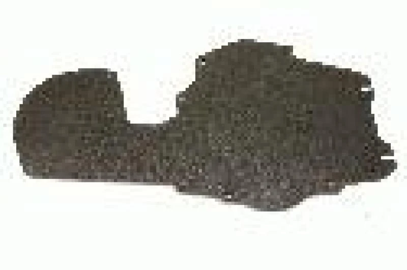 BMR 68-72 A-Body A/C-Delete-Panel (Aluminium) - Schwarz Hammertone