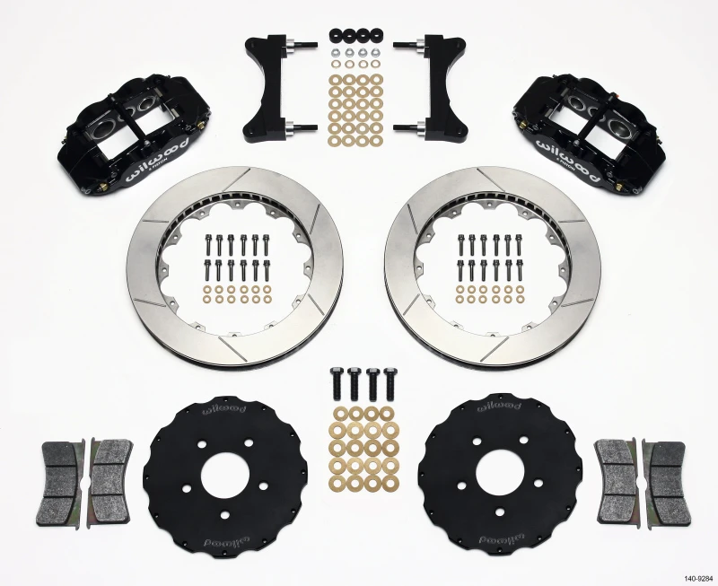 Wilwood Narrow Superlite 6R Front Hat Kit 13.06in for Mitsubishi EVO VIII