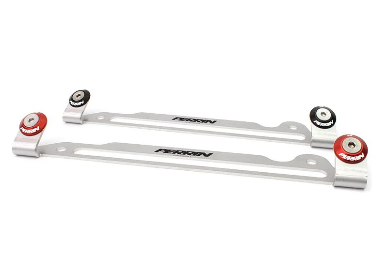 Perrin Engine Cover Lock Down for 15-16 Subaru WRX - Black Washers