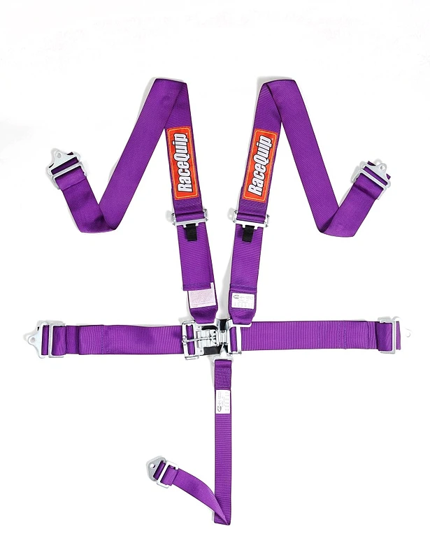 RaceQuip Lila L & L 5-Punkt-Sicherheitsgurt