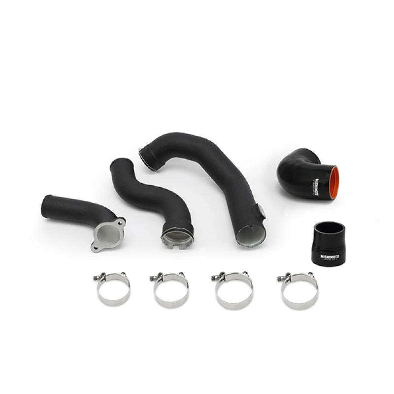 Mishimoto 2016+ Chevrolet Camaro 2.0T / 2013+ Cadillac ATS Intercooler-Rohr-Kit - Wrinkle Black