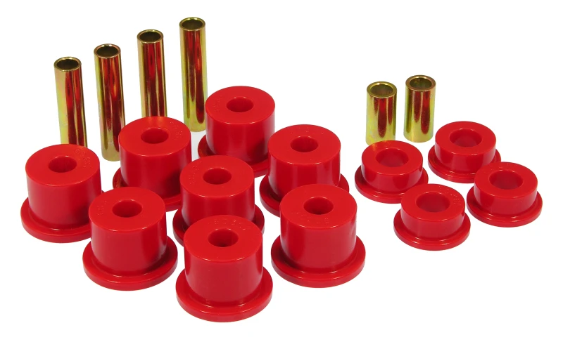 Prothane Front Spring Bushings for 80-98 Ford F250/350 4WD - Red
