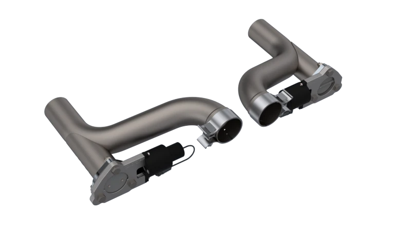 QTP 10-15 Chevrolet Camaro SS 6.2L 2.5in 304SS Aggressor Cutout Dual Mid Pipes