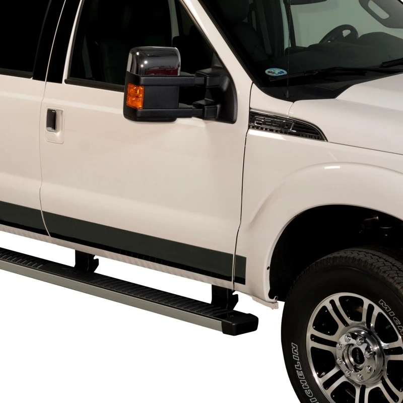 Putco 11-16 Ford SuperDuty - Super Cab 6.5ft (10 Teile - 6.25in Breit) Schwarzes Platin-Rocker-Panel