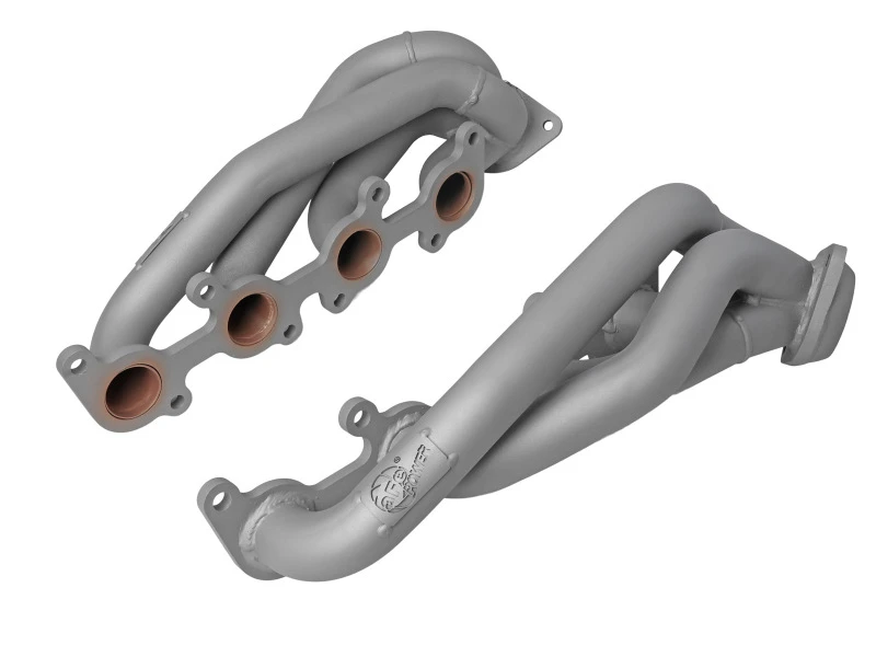 aFe Ford F-150 15-22 V8-5.0L Twisted Steel 1-5/8in bis 2-1/2in 304 Edelstahl-Header mit Titanbeschichtung