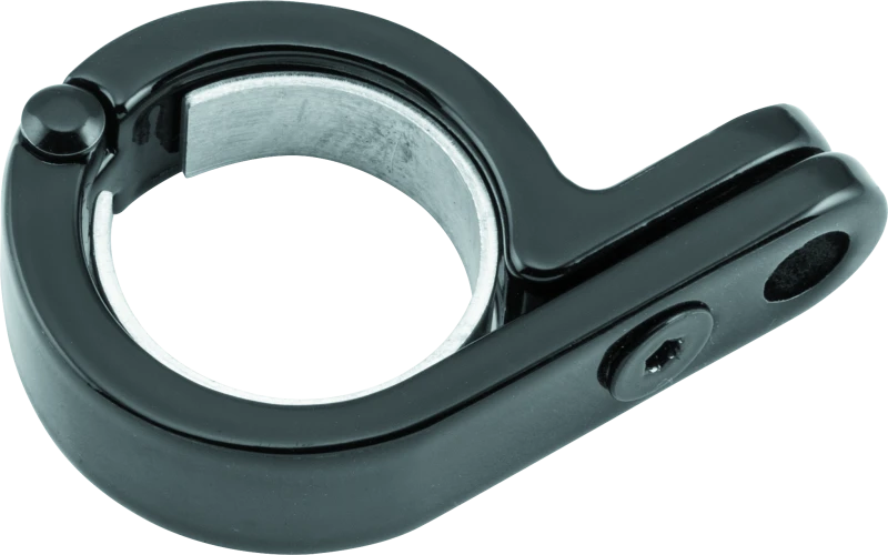 Kuryakyn P-Clamp 1-1/8in-1-1/4in Schwarz