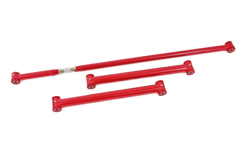 BMR 82-02 3. Generation F-Body On-Car einstellbare Hinterradaufhängung Kit (Polyurethan) - Rot