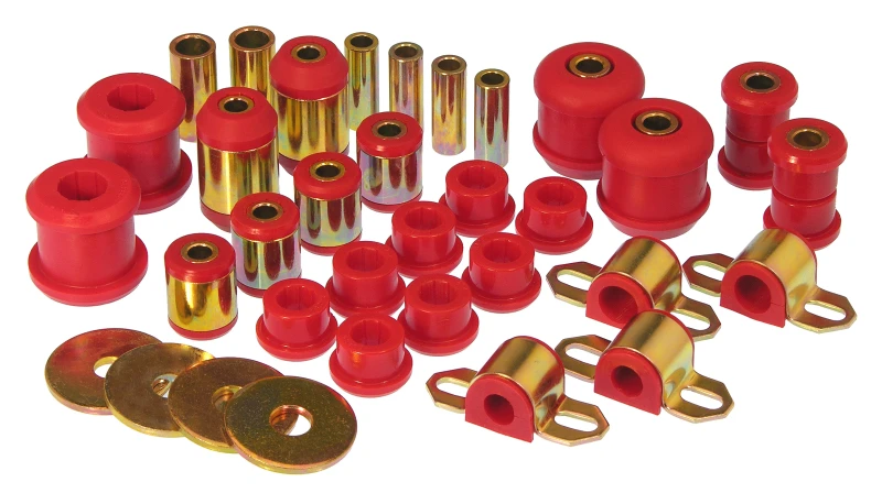Prothane Komplett-Buchsen-Kit für 2000–2003 Toyota Celica – Rot