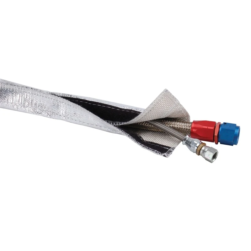 DEI Wärme Schutz 3/4 Zoll I.D. x 3ft - Aluminisiertes Schlauchschutz - Klettverschluss