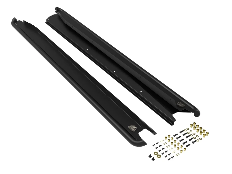 aFe POWER 15-19 for Subaru Outback H4 2.5L / H6 3.6L Terra Guard Trail Slider Steps - Black