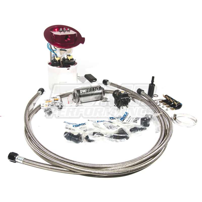 VMP Performance 18+ Ford Mustang Plug-and-Play-Rückführ-Style-Kraftstoffsystem