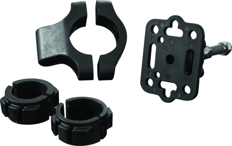 Kuryakyn Standard Lenkerzubehörhalterung für 7/8 bis 1-1/4 Zoll Lenker Schwarz