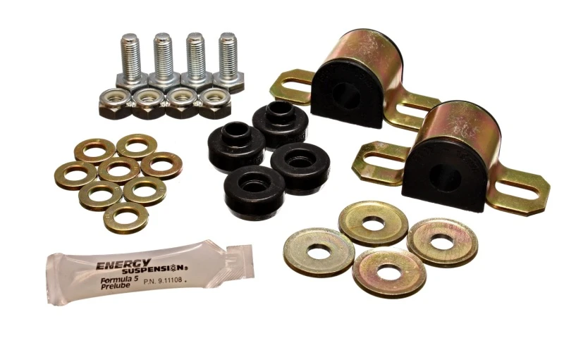 Energy Suspension 91-94-Nissan Sentra/NX1600/2000 Black 15mm Rear Sway Bar Frame Bushings