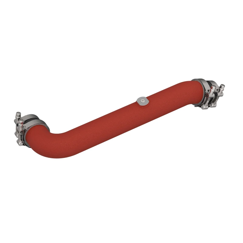 K&N 23-24 Toyota GR Corolla L3 1.6L Ladeluftrohr-Kit - Wrinkle Red