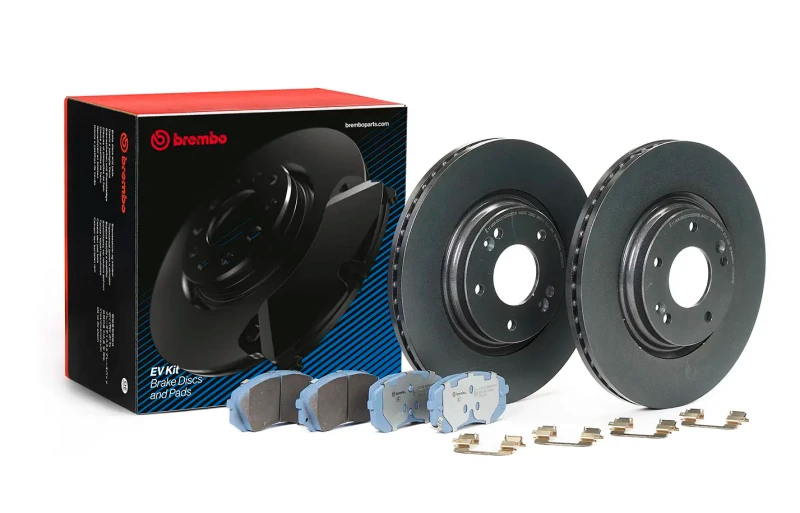 Brembo OE Brake Kit for 2017+ Hyundai Kona (OS, OSE, OSI) / 16-22 KIA Niro I (DE) EV - Front