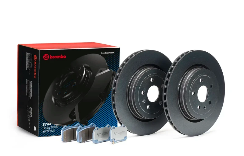 Brembo OE Rear Brake Kit for 12-21 Tesla Model S/16-21 Model X EV