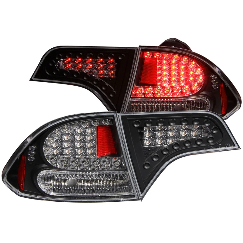 ANZO 2006-2011 Honda Civic LED Rückleuchten Schwarz