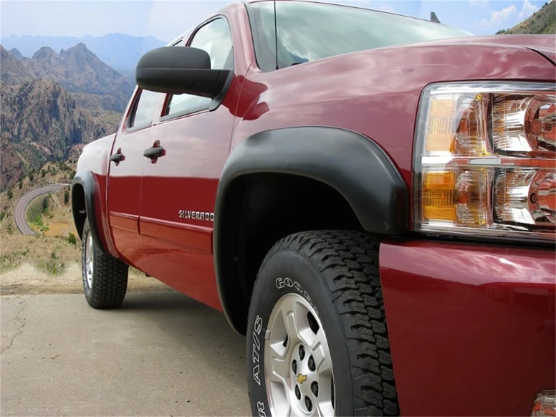 Stampede 2007-2013 Chevy Silverado 1500 Trail Riderz Kotflügel-Verbreiterungen 4-teilig glatt