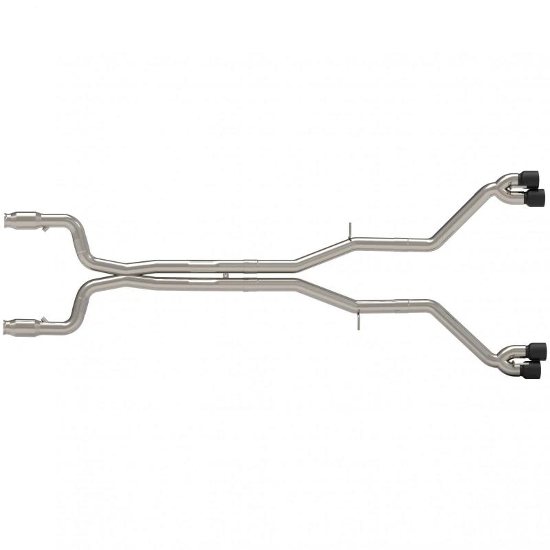 Kooks 16+ Chevy Camaro SS 6.2L 3 Zoll GREEN Kat MD Auspuff mit Quad Black Tips (Verwenden Sie mit Kooks-Headers)