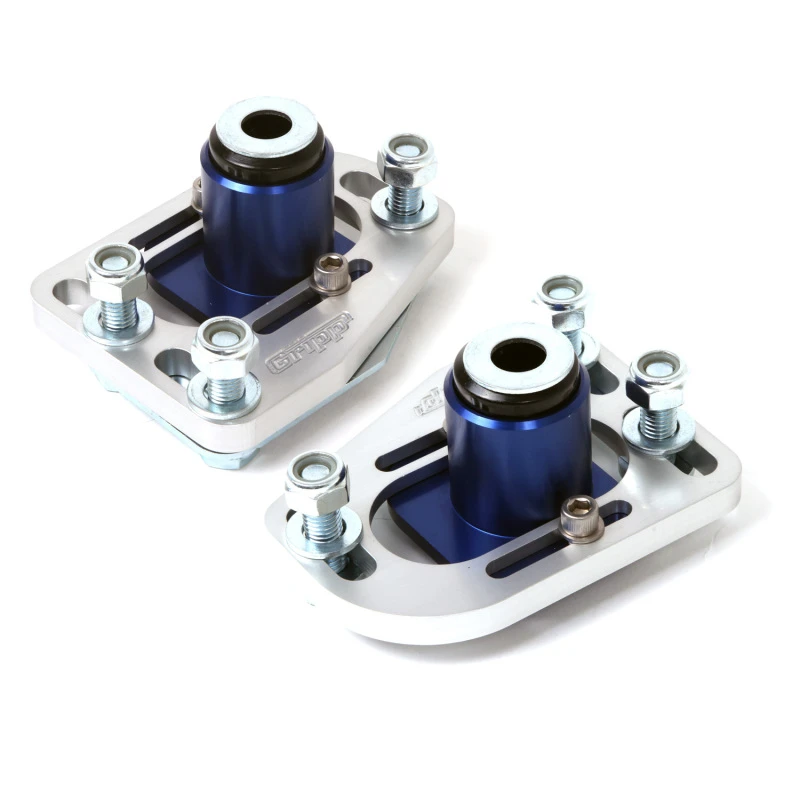 BBK 79-93 Mustang Caster-Camber-Platte-Kit - Silber eloxiert