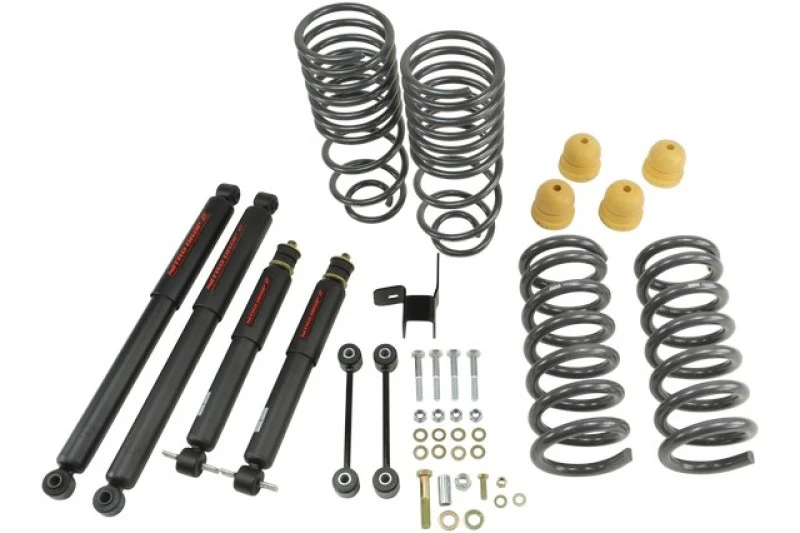 Belltech 09-13 Dodge Ram 1500 Standard-Cab Tieferlegungskit mit ND II-Stoßdämpfern - 2 Zoll vorn/4 Zoll hinten Absenkung
