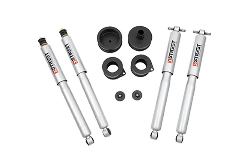 Belltech 07-17 Jeep JK Wrangler Rubicon Komplettes Niveau-Kit