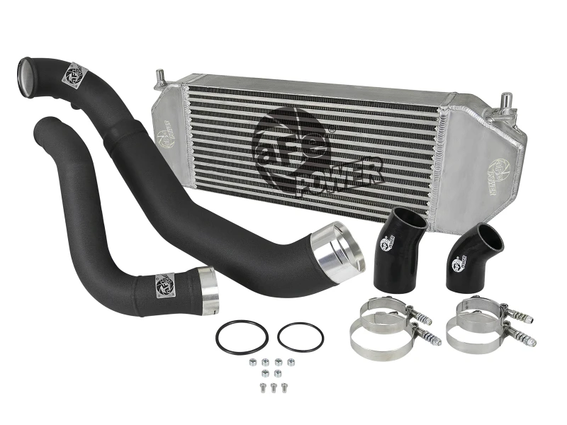 aFe BladeRunner GT Serie Intercooler mit Rohren Schwarz 18-19 Ford F-150 V6-3.0L (td)