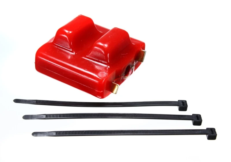 Energy Suspension Gm Clamshell Motorhalter 3 Loch - Rot