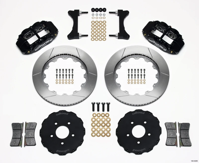 Wilwood Narrow Superlite 6R Front Hat Kit 14.00in for Mitsubishi EVO VIII