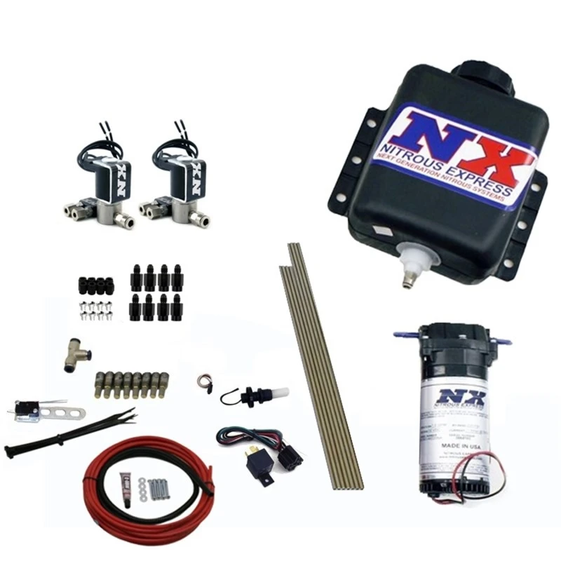 Nitrous Express Direct Port Wasserinjektion 8 Zyl. Stufe 1 mit Hartleitungen