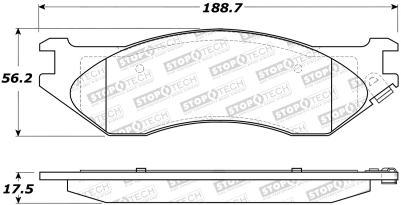 StopTech Street Brake Pads