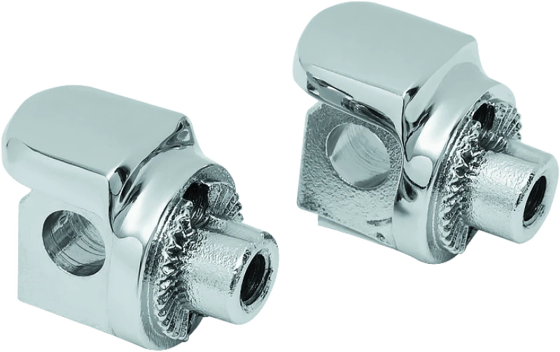Kuryakyn Non-Pivot Splined Peg Adapter für Harley-Davidson Modelle Chrom