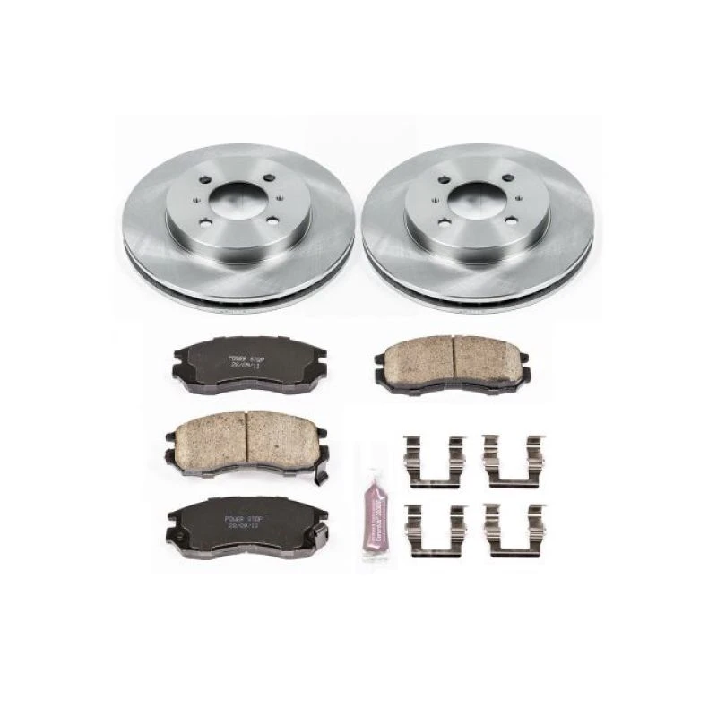 Power Stop Front Autospecialty Brake Kit for 98-02 Mitsubishi Mirage