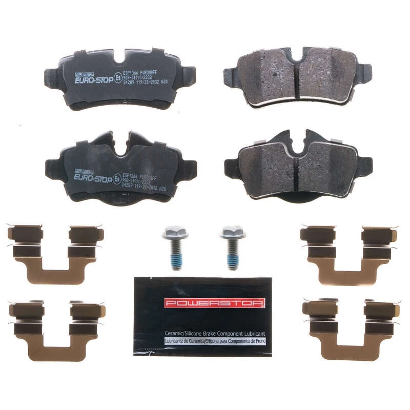 Power Stop 07-15 Mini Cooper Euro-Stop ECE-R90 Rear Brake Pads