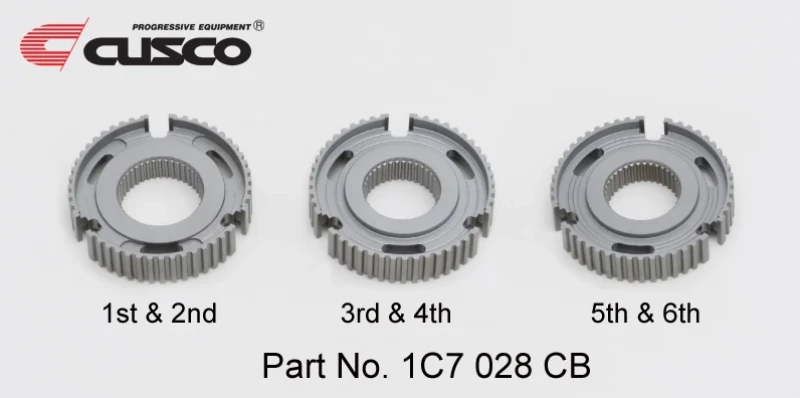 Cusco Verstärkter Kupplungs-Synchronring für 23+ Toyota GR Corolla / 22+ Toyota GR Yaris