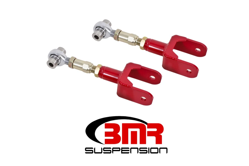BMR 79-04 Fox Mustang Obere Kontrollarmeinstellungen On-Car Adj. Stangenenden - Rot