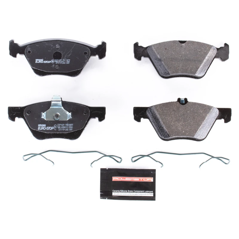 Power Stop 06-09 Mercedes-Benz E350 Euro-Stop ECE-R90 Front Brake Pads