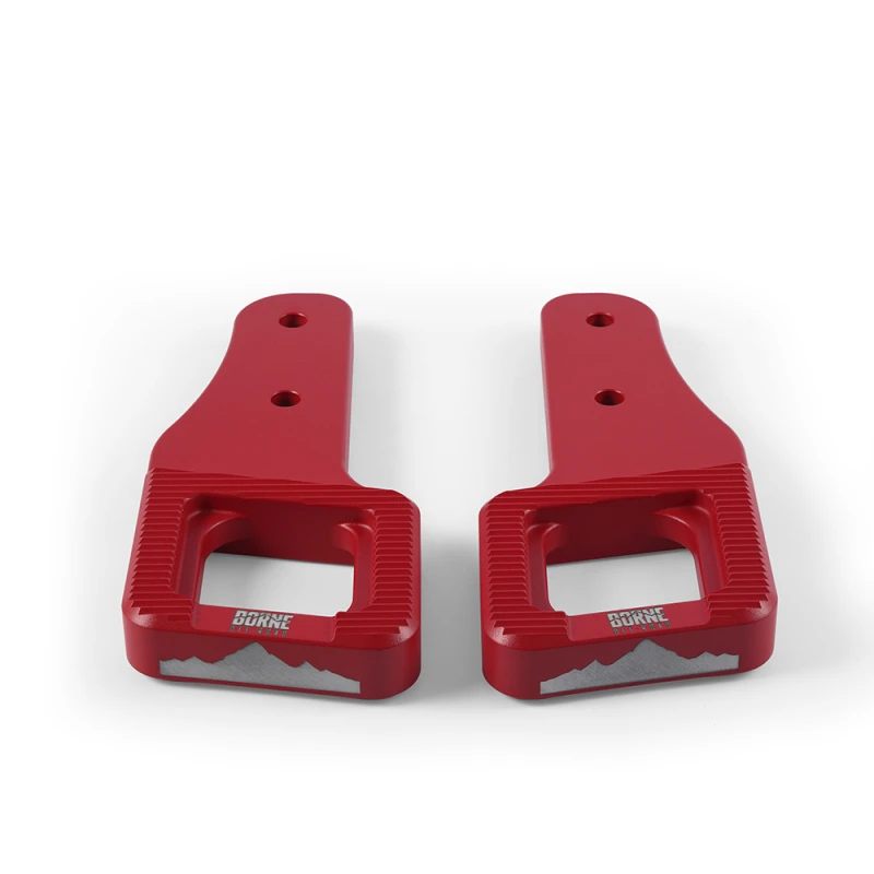 Mishimoto 2017+ Ford Raptor / 2009+ Ford F150 Borne Off-Road Billet Abschlepphaken - Rot