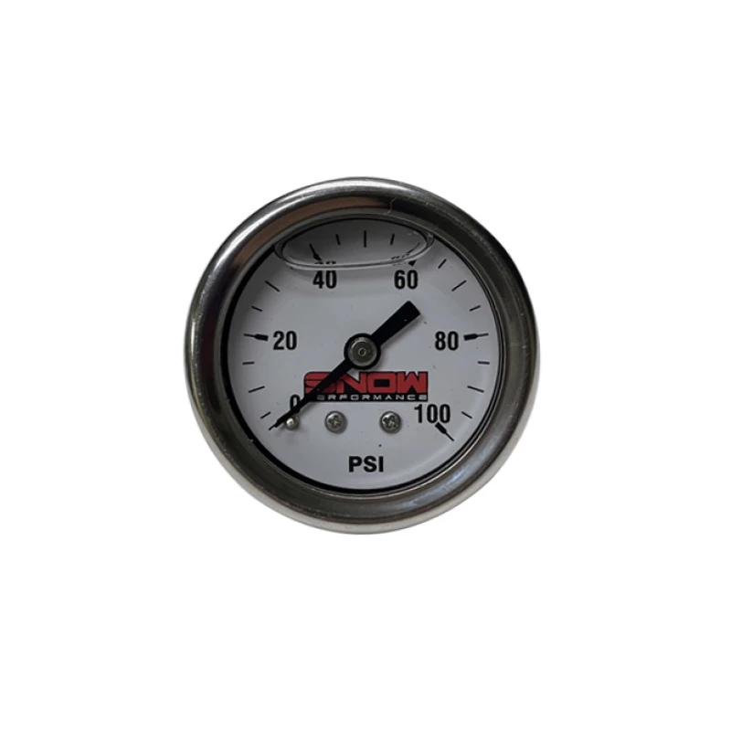 Snow 0-100PSI Kraftstoffdruckanzeige (1/8 Zoll NPT)