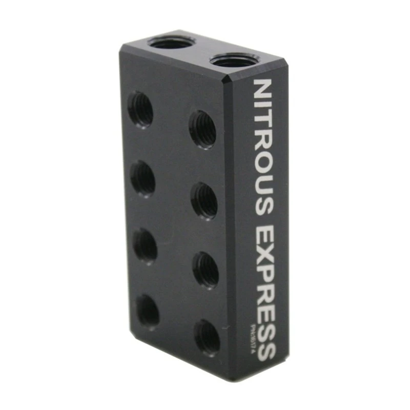 Nitrous Express 2-Eingang 16-Ausgang Nitrous/Treibstoff-Verteilungsblock